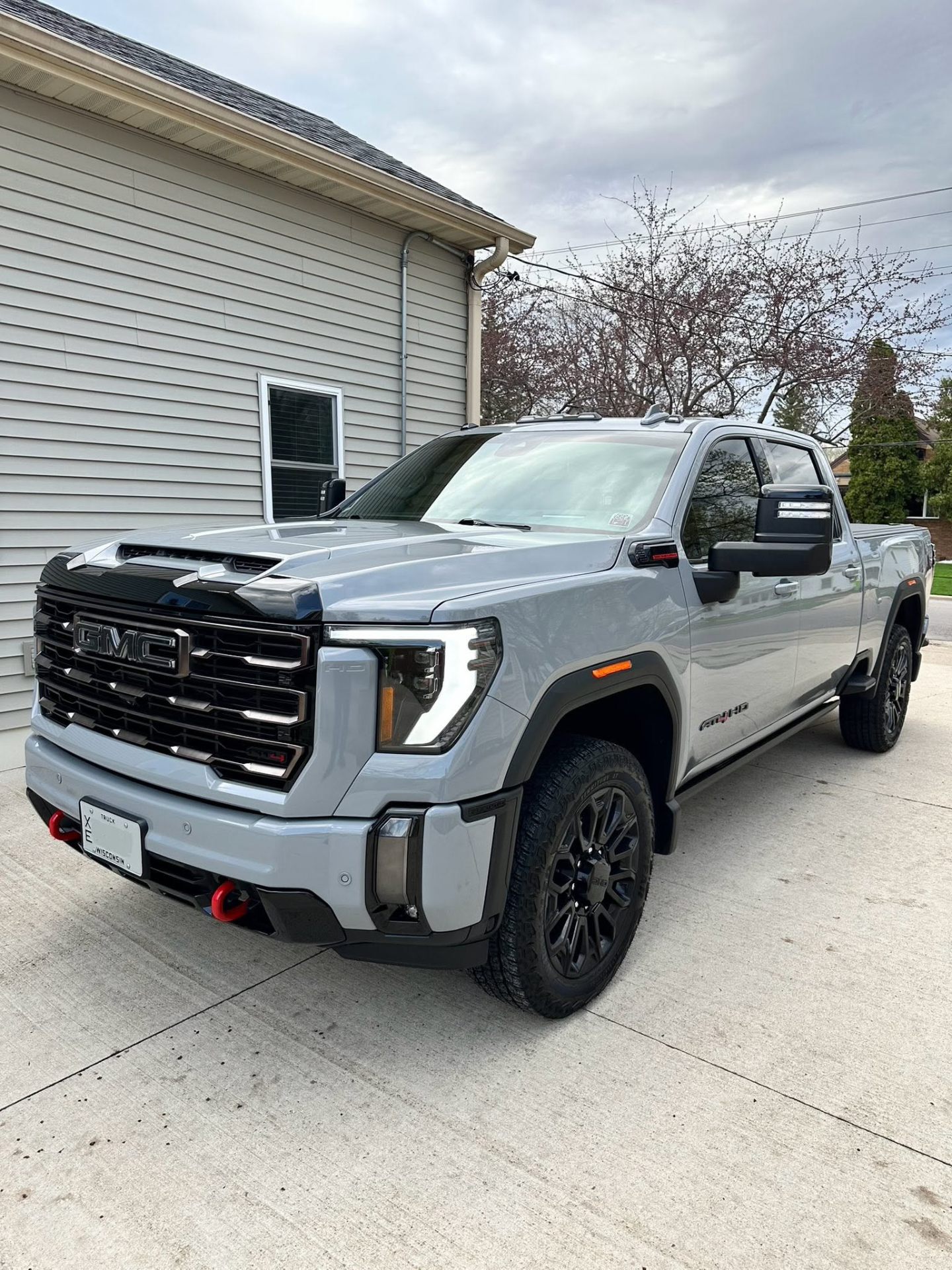 GMC truck exterior detailing before and after — after